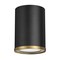 Z-Lite Arlo 1 Light Flush Mount, Matte Black & Rubbed Brass 2303F1-MB-RB - alternate 6